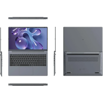  Ноутбук Digma Nova (DN15R5-ADXW13-Win11P) Ryzen 5 3500U 16Gb SSD512Gb AMD Radeon Vega 8 15.6" IPS FHD (1920x1080) grey WiFi BT Cam 6000mAh 