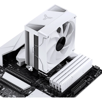  Кулер JONSBO CR-1000 V3 Pro Color White LGA1851/1700/1200/115X/AM5/AM4 (TDP 230W, PWM, 120mm Dynamic Multi-Color LED Fan, 6 тепловых трубок) 