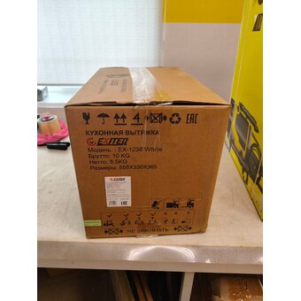  УЦ Вытяжка EXITEQ EX-1236 white (плохая упаковка, царапина на корпусе) 
