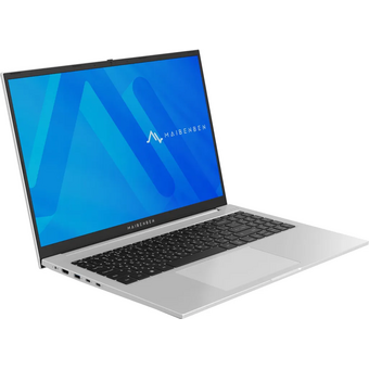  Ноутбук Maibenben M16B-R777UM0G14HS3E10-Win11H Ryzen 7 7730U 16Gb SSD1Tb AMD Radeon Graphics 16" IPS FHD+ (1920x1200) silver WiFi BT Cam 