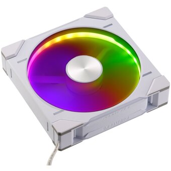  Вентилятор PHANTEKS D30 DRGB Reversed White (PH-F140D30R_DRGB_PWM_WT01) 140x140x30мм (PWM, 250-1800 об/мин, 32.1dBa) 