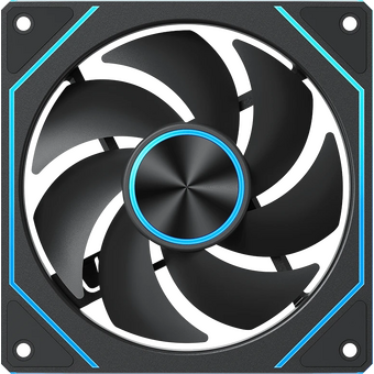  Вентилятор XASTRA FN120B ARGB single pack 120x120x25мм (Infinity lighting effect, ARGB, PWM, black) BOX 