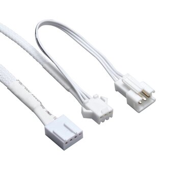  Вентилятор PHANTEKS D30 DRGB Reversed White (PH-F140D30R_DRGB_PWM_WT01) 140x140x30мм (PWM, 250-1800 об/мин, 32.1dBa) 