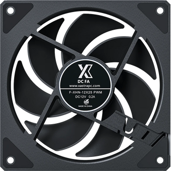  Вентилятор XASTRA FN120B ARGB reverse single pack 120x120x25мм (Infinity lighting effect, ARGB, PWM, black) BOX 