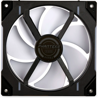  Вентилятор PHANTEKS D30 DRGB Reversed Black (PH-F140D30R_DRGB_PWM_BK01) 140x140x30мм (PWM, 250-1800 об/мин, 32.1dBa) 