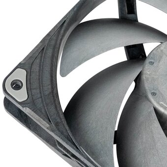  Вентилятор PHANTEKS PH-F140T30 Black-Gray (PH-F140T30_BG) 140x140x30мм (PWM, 0-2500 об/мин, 0-44,3dBa ) 
