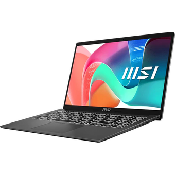  Ноутбук MSI Modern 15 F1MXG-1281RU (9S7-15S111-1281-Win11Pro)Intel Core 5 120U/16Gb (2*8 D5)/SSD512Gb/15.6"/IPS/FHD/1920x1080/60Hz/RJ-45/Platinum Gray 