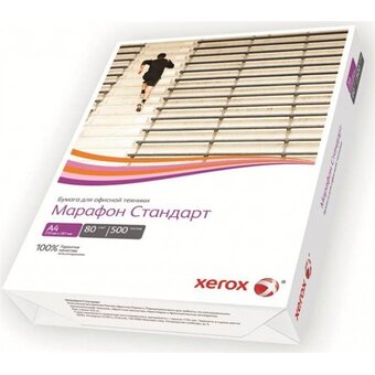  Бумага XEROX Марафон Стандарт 450L90649 A4 80г/м2 500 листов (кратно 5шт) (аналог Performer 003R90649) 