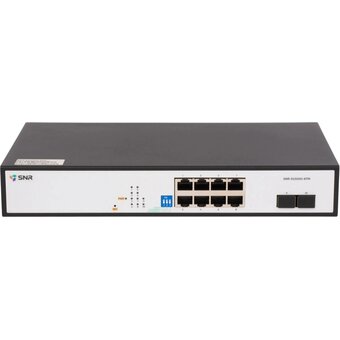  Коммутатор управляемый SNR SNR-S2300G-8TM (L2) 8x1Гбит/с 2SFP 