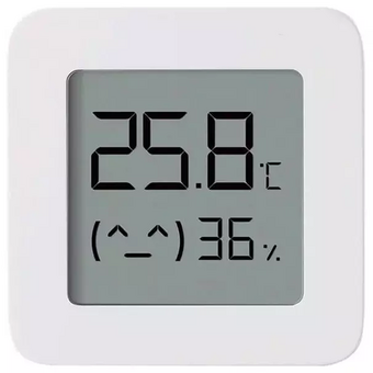  Метеостанция Xiaomi Mijia LYWSD03MMC Bluetooth Thermometer 2 белая 