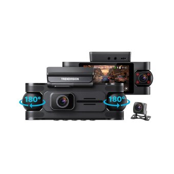  Видеорегистратор TrendVision Proof 360 GPS Ultra черный 2Mpix 2160x3840 2160p 150гр GPS SigmaStar SSC8838G 