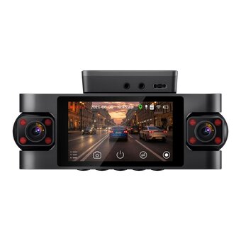  Видеорегистратор TrendVision Proof 360 GPS Ultra черный 2Mpix 2160x3840 2160p 150гр GPS SigmaStar SSC8838G 