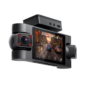  Видеорегистратор TrendVision Proof 360 GPS Ultra черный 2Mpix 2160x3840 2160p 150гр GPS SigmaStar SSC8838G 