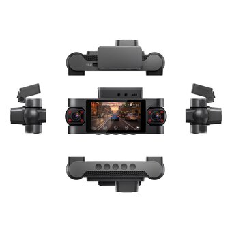  Видеорегистратор TrendVision Proof 360 GPS Ultra черный 2Mpix 2160x3840 2160p 150гр GPS SigmaStar SSC8838G 