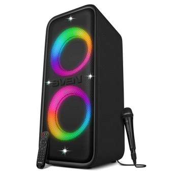  Портативная акустика SVEN PS-1650 черная кожа 