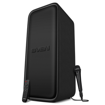  Портативная акустика SVEN PS-1650 черная кожа 