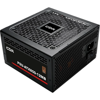  Блок питания CBR PSU-ATX850-12MB ATX 850W, 80+ Bronze, DC-DC, APFC, 12cm fan, 20+4pin/1*8+(4+4)pin/4*6+2pin/3*IDE/6*SATA/1*FDD, 1.5м каб, чёрный 