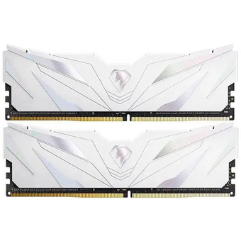  ОЗУ Netac Shadow III White (NTSHD4P36DP-16W) 16Gb (Kit of 2x8Gb), 3600Mhz, DDR4, CL18, с радиатором 