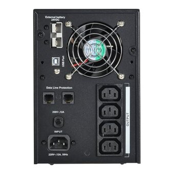  ИБП ITK ELT-1500VA-1-L Electra LT 1,5кВА/1,2кВт без АКБ USB 