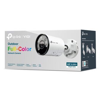  Уличная цилиндрическая полноцветная камера TP-Link InSight S345(2.8mm) VIGI 4МП 