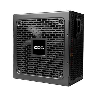  Блок питания CBR PSU-ATX600-12ED ATX 600W, APFC, 12cm fan, 20+4pin/1*8+(4+4)pin/2*6+2pin/2*IDE/4*SATA, 1.5м кабель питания, чёрный 