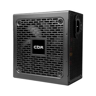  Блок питания CBR PSU-ATX700-12DT ATX 700W, 80+ White, APFC, 12cm fan, 20+4pin/1*8+(4+4)pin/2*6+2pin/2*IDE/4*SATA, 1.5м кабель питания, чёрный 