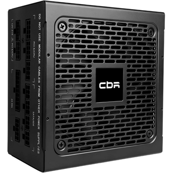  Блок питания CBR PSU-ATX850-12MG ATX 850W, 80+ Gold, Full Modular, DC-DC, APFC, 12cm fan, 20+4pin/1*PCIE5.1(12+4pin)/1*8+(4+4)pin/2*6+2pin 