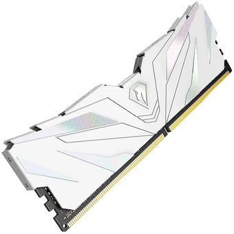  ОЗУ Netac Shadow III White (NTSHD4P36DP-16W) 16Gb (Kit of 2x8Gb), 3600Mhz, DDR4, CL18, с радиатором 