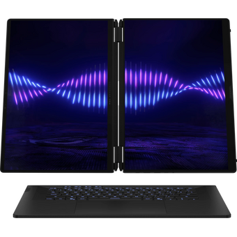  Ноутбук Asus ROG Zephyrus Duo 16 GX651AX-SR144W (90NR0NT2-M006D0-Win11H) Core Ultra 9 386H 32Gb SSD1Tb NVIDIA GeForce RTX 5090 24Gb 16" OLED Touch 3K 