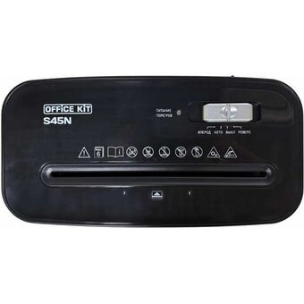  Шредер Office Kit S45N 2x13 черный (OK1913S045N) 