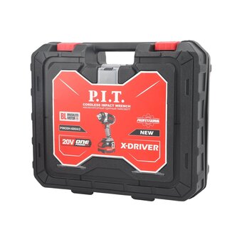  Гайковёрт P.I.T. Impact PIW20H-600A/2 2х4Ач 