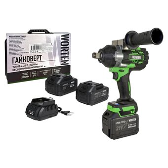  Гайковёрт WORTEN Pro Max IM КА-90000722 2x6,0Ач 