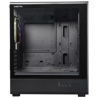  Корпус XASTRA A315M 4ARGB-FG Black (A315M-4FG12A) mATX/Mesh/ Screwless TG/ 4x120mm FG ARGB PWM fans 