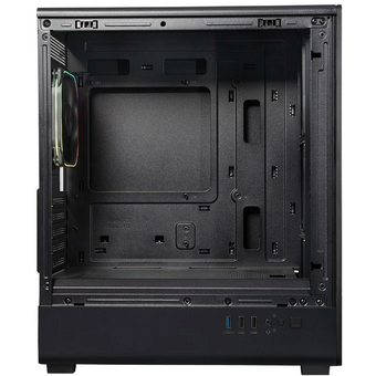  Корпус XASTRA A315M 4ARGB-FG Black (A315M-4FG12A) mATX/Mesh/ Screwless TG/ 4x120mm FG ARGB PWM fans 