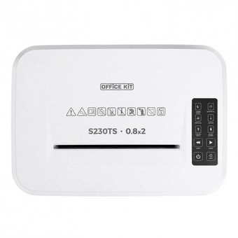  Шредер Office Kit S230TS (OK0802S230) белый 