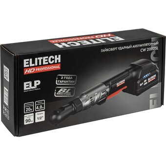  Гайковёрт Elitech CW 2002SL (214185) 1х4Ач 