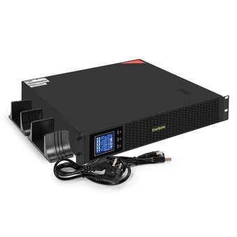  ИБП Exegate Pure Sine Wave SinePower UHB-3000.LCD.AVR.8C13.RJ.USB.BC.2U (EX299039RUS) 3000VA/2400W, LCD, AVR, 8*C13, RJ45/11, USB, батарея 12V 