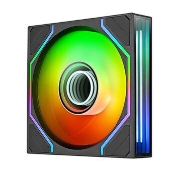  Вентилятор Thermaltake Swafan 120 EX Infinity ARGB (CL-F264-PL12SW-A) 120х120x25 черный 4-pin 32дБ Ret 