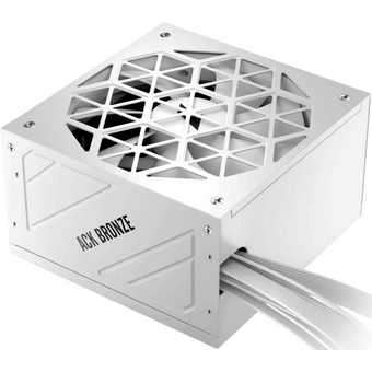  Блок питания 1STPLAYER Ack Bronze 650W White (HA-650AA2-WH)/ATX 3.1, APFC, 80 Plus Bronze, Double Forward, full Teapo caps, 140mm fan, non-modular 