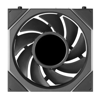  Вентилятор Lian Li Uni Fan TL LCD Flex 120 / 12TLLCD1F1B Black (G9F.12TLLCD1F1B.R0) / 120x124x28мм (PWM, ARGB, 1900 об/мин (Max.), 27dBa) 