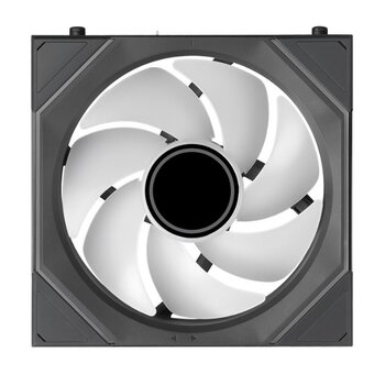  Вентилятор Lian Li Uni Fan SL Inf Flex 120 / 12SLIN1F1B Black (G9F.12SLIN1F1B.R0) / 120x124x28мм (PWM, ARGB, 2300 об/мин (Max.), 29.2dBa) 