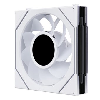  Вентилятор Lian Li Uni Fan SL Inf LCD Flex 120 Reverse Blade / 12RSLIND1F1W White (G9F.12RSLIND1F1W.R0) / 120x124x28мм (PWM, ARGB, 2300 об/мин, 34dBa) 