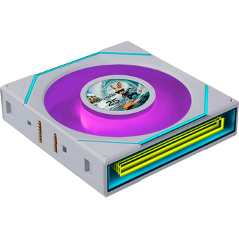  Комплект вентиляторов (3шт.) Lian Li Uni Fan SL Inf LCD Flex 120 Reverse Blade / 12RSLIND1F3W White (G9F.12RSLIND1F3W.R0) / 120x124x28мм (PWM, ARGB) 