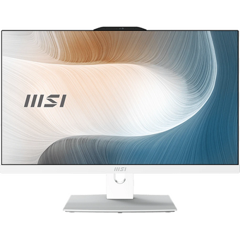  Моноблок MSI Modern AM242P 1MA-2433XRU (9S6-AE0732-2433) Full HD Core 5 120U 16Gb SSD256Gb Graphics без ОС GbitEth WiFi BT клавиатура мышь Cam белый 