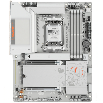  Материнская плата Gigabyte B850 Aorus Elite-P Ice 