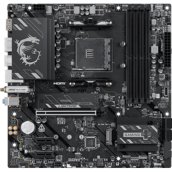  Материнская плата MSI B550M Gaming Plus Wifi6E 