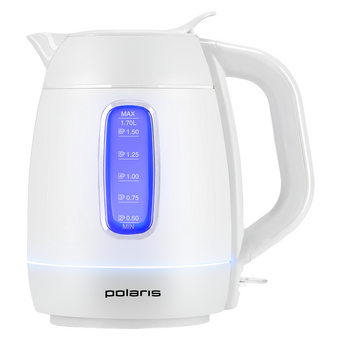  Электрочайник Polaris PWK 0723DDW белый 