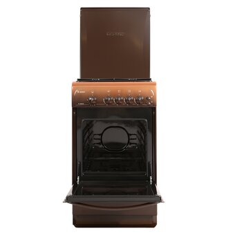  Кухонная плита Gefest 532E4BR коричневый 