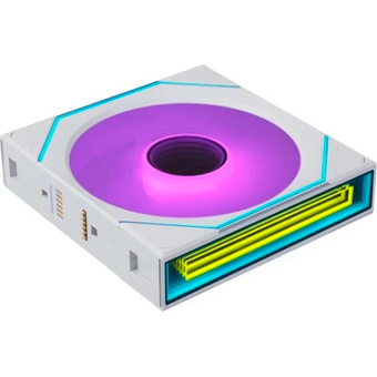  Вентилятор Lian Li Uni Fan SL Inf Flex 120 / 12SLIN1F1W White (G9F.12SLIN1F1W.R0) / 120x124x28мм (PWM, ARGB, 2300 об/мин (Max.), 29.2dBa) 