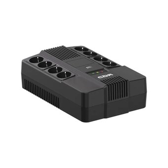  ИБП CBR (UPS-OFK-101E-900) 900VA/540W, Schuko CEE 7 Outlets (x4 Battery & Surge Protected; x4 Surge Protected) LCD, USB-B, USB-A charger, 12V/9Ah 